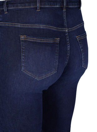 Jeans bootcut Ellen à taille haute, Dark blue, Packshot image number 3