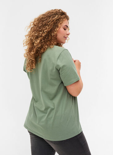 T-shirt basique, Agave Green, Model image number 1