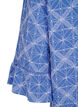 Tuniek met borduursel en strikdetail, Blauw, Packshot image number 3
