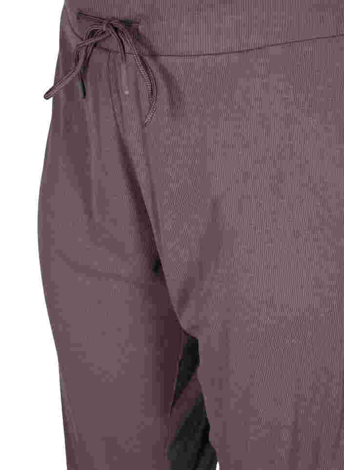Pantalon-culotte ample en qualité côtelée, Sparrow, Packshot image number 2