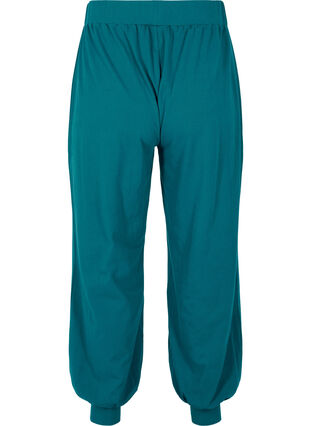 Pantalon ample avec poches, Deep Teal Mel., Packshot image number 1