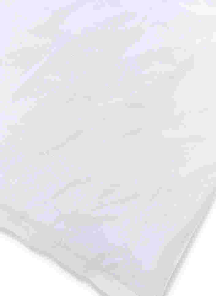 Parure de lit en coton à carreaux, White/White Check, Packshot image number 2