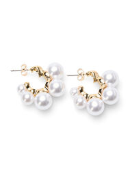 Anneaux en perles, Gold w. Pearl, Packshot