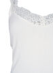 Viscose top met kanten rand, Vanille, Packshot image number 2