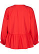 Blouse met strik en lange mouwen, Rood, Packshot image number 1