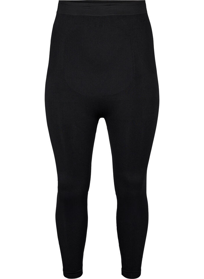 Leggings gainants à taille haute, Noir, Packshot image number 0