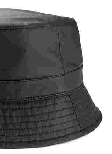 Chapeau de pluie de couleur unie, Black, Packshot image number 1