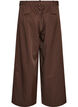Pantalon coupe amples &agrave; rayures tennis avec strass, Marron, Packshot image number 1