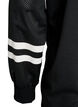 Sporty mesh-top met tekstprint, Zwart, Packshot image number 3