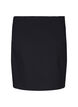 Jupe courte avec fente, Black, Packshot image number 1