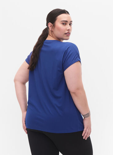 T-shirt d'entraînement à manches courtes, Sodalite Blue, Model image number 1