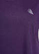 Effen gekleurd trainingsshirt, Paars, Packshot image number 2
