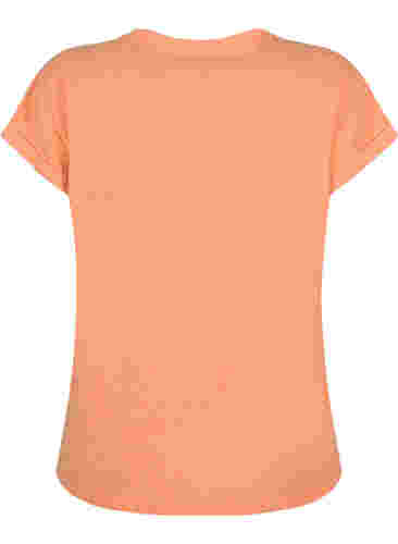 Gemêleerd t-shirt met korte mouwen, Exuberance Mél, Packshot image number 1
