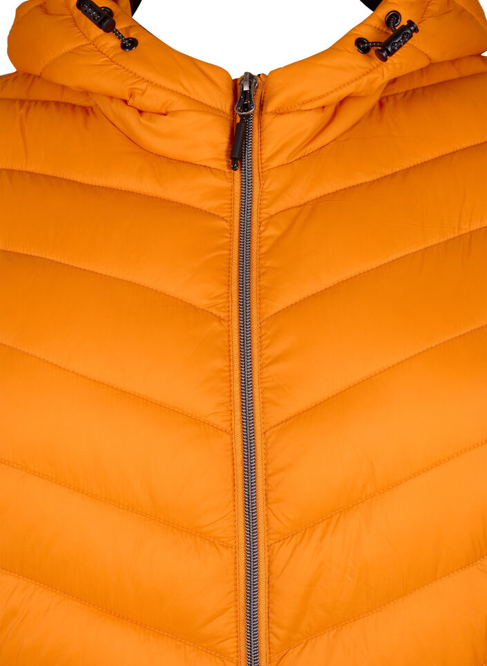Veste l&eacute;g&egrave;re &agrave; capuche, Orange fonc&eacute;, Packshot image number 2