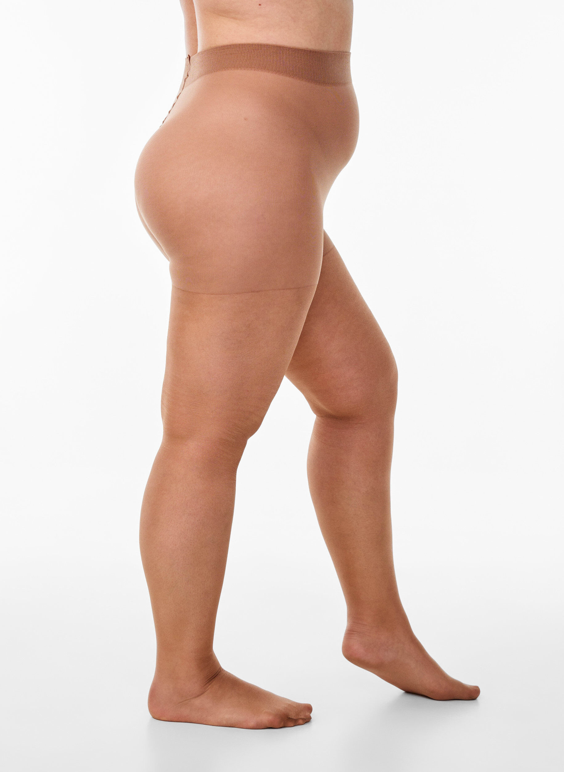 Collants brillants effet bronz&eacute; 30&nbsp;deniers