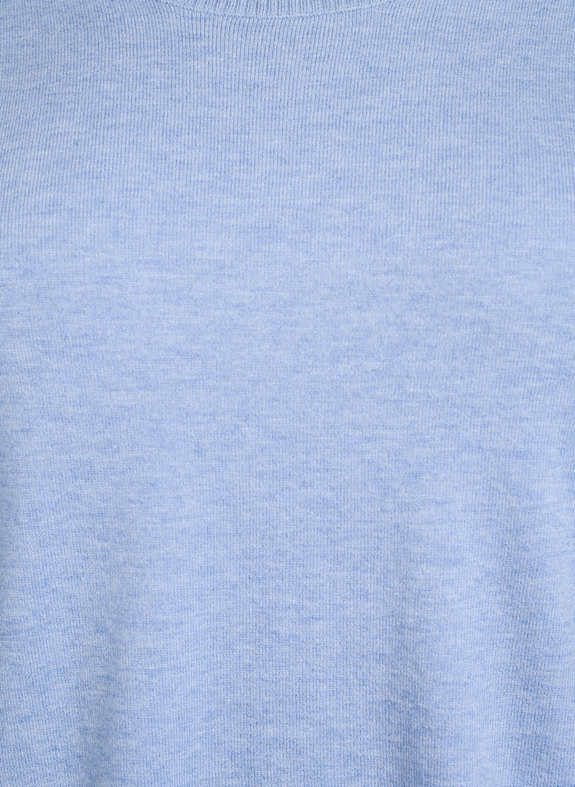 ZizziChemisier en maille &agrave; col rond, Bleu, Packshot image number 2