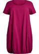Robe en coton &agrave; manches courtes, Bordeaux, Packshot image number 0
