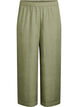 Pantalon ample avec ceinture &eacute;lastique et poches, Vert, Packshot image number 0