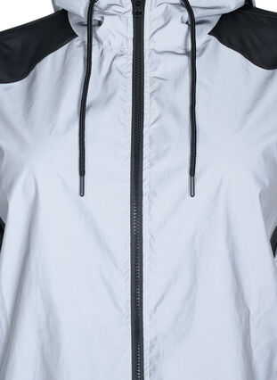 Reflecterende jas met capuchon, Black w. Reflex, Packshot image number 2