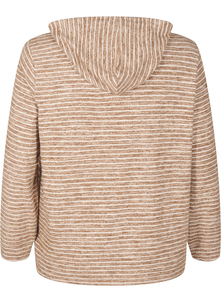 Sweat à capuche ample, Fondue Fudge, Packshot image number 1