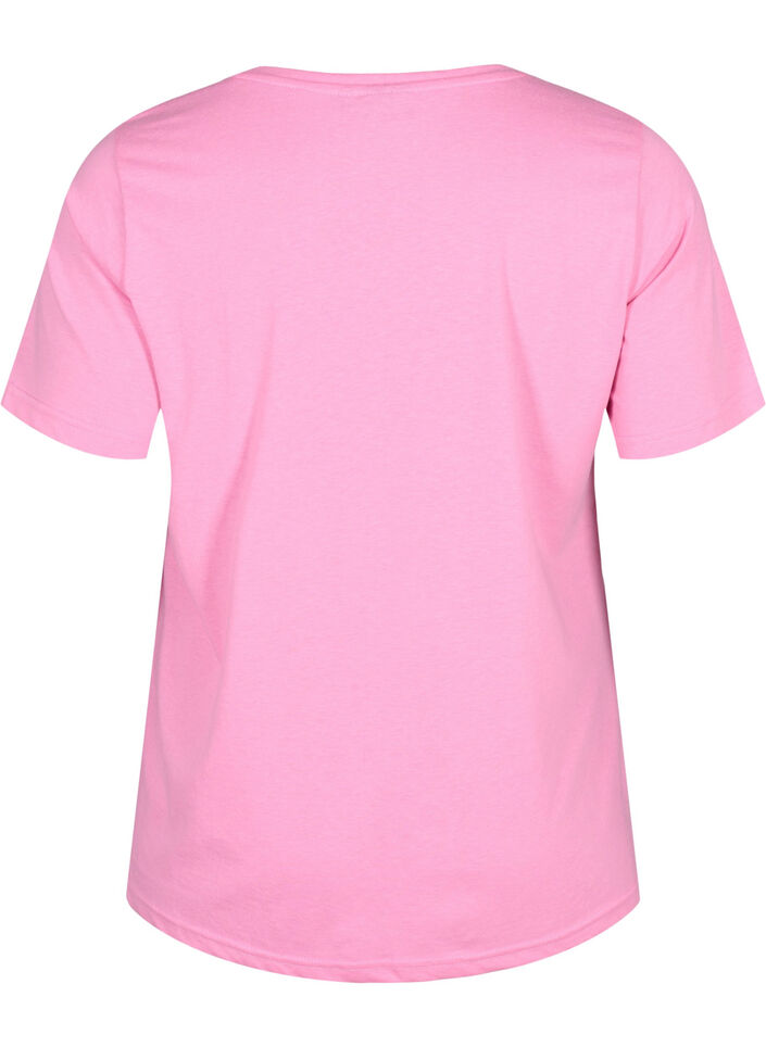 FLASH - T-shirt avec motif, Begonia Pink Always, Packshot image number 1