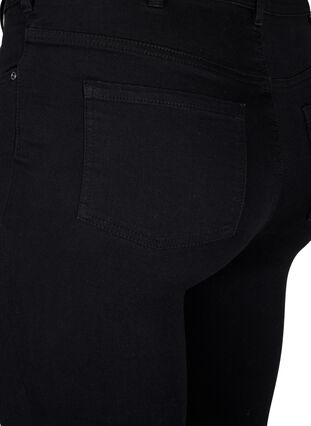 Super smalle jeans met hoge taille, Black, Packshot image number 3