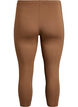 Basic 3/4 legging in viscose, Bruin, Packshot image number 1