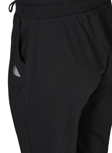 Pantalon de sport ample avec des poches, Black, Packshot image number 3