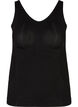 Shapewear top met brede bandjes, Zwart, Packshot image number 0