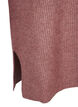 Gebreide jurk met col, Rood, Packshot image number 3