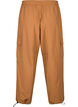 Cargo broek met aanpasbare elastische trekkoord, Sand, Packshot image number 1