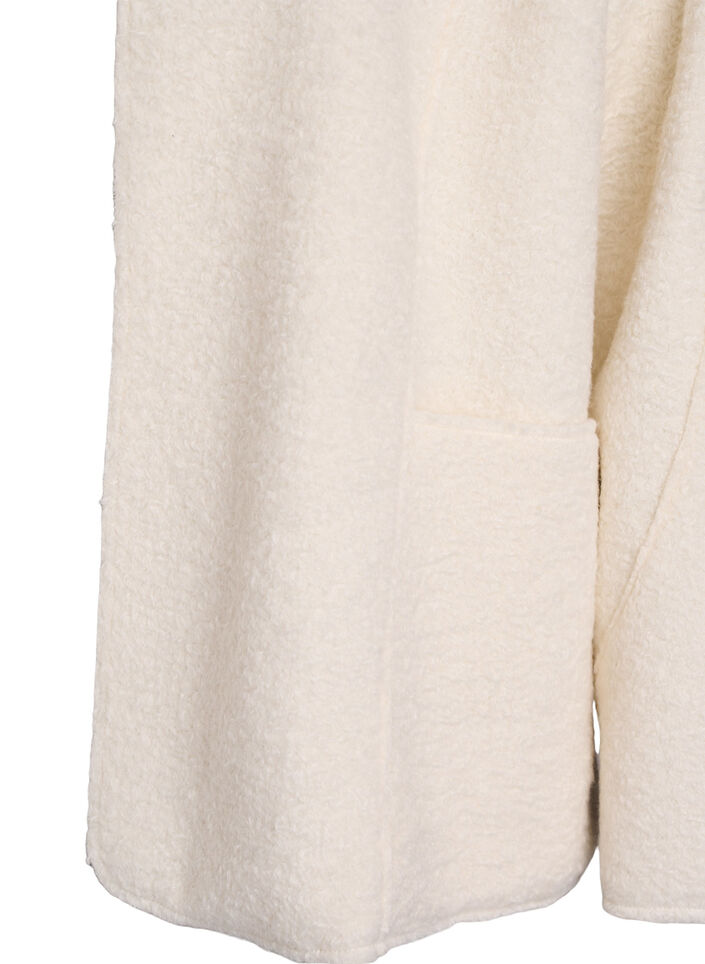 Cardigan ample avec poches, Vanille, Packshot image number 3