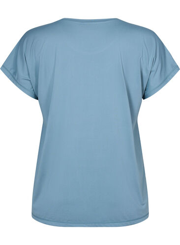 T-shirt d'entraînement à manches courtes, Smoke Blue, Packshot image number 1
