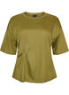 T-shirt avec d&eacute;tail drap&eacute;, Vert, Packshot image number 0