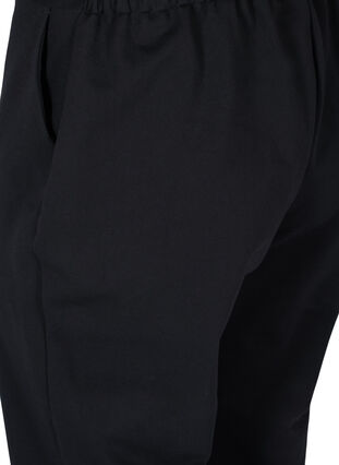 Pantalon large avec poches, Black, Packshot image number 3