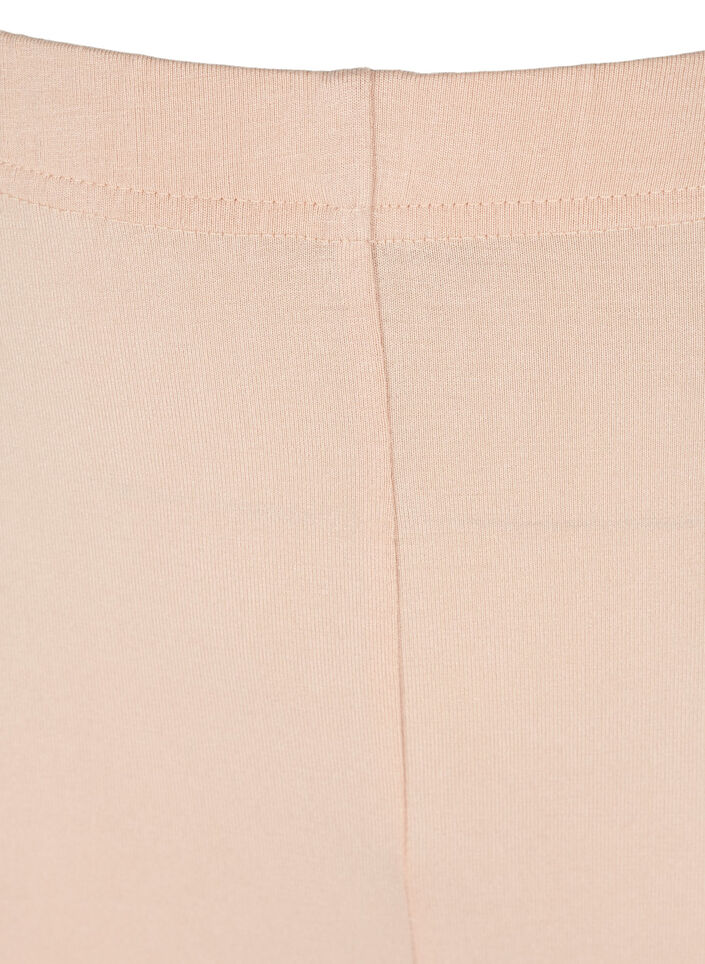Effen basic fietsbroek, Beige, Packshot image number 2