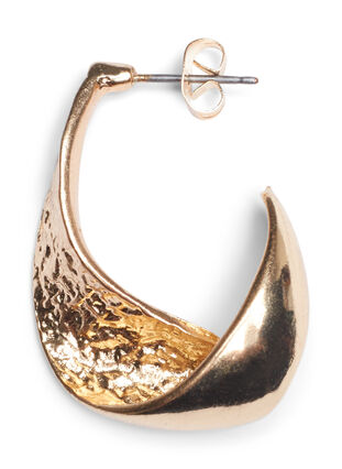 Boucles d'oreilles dorées, Gold, Packshot image number 2