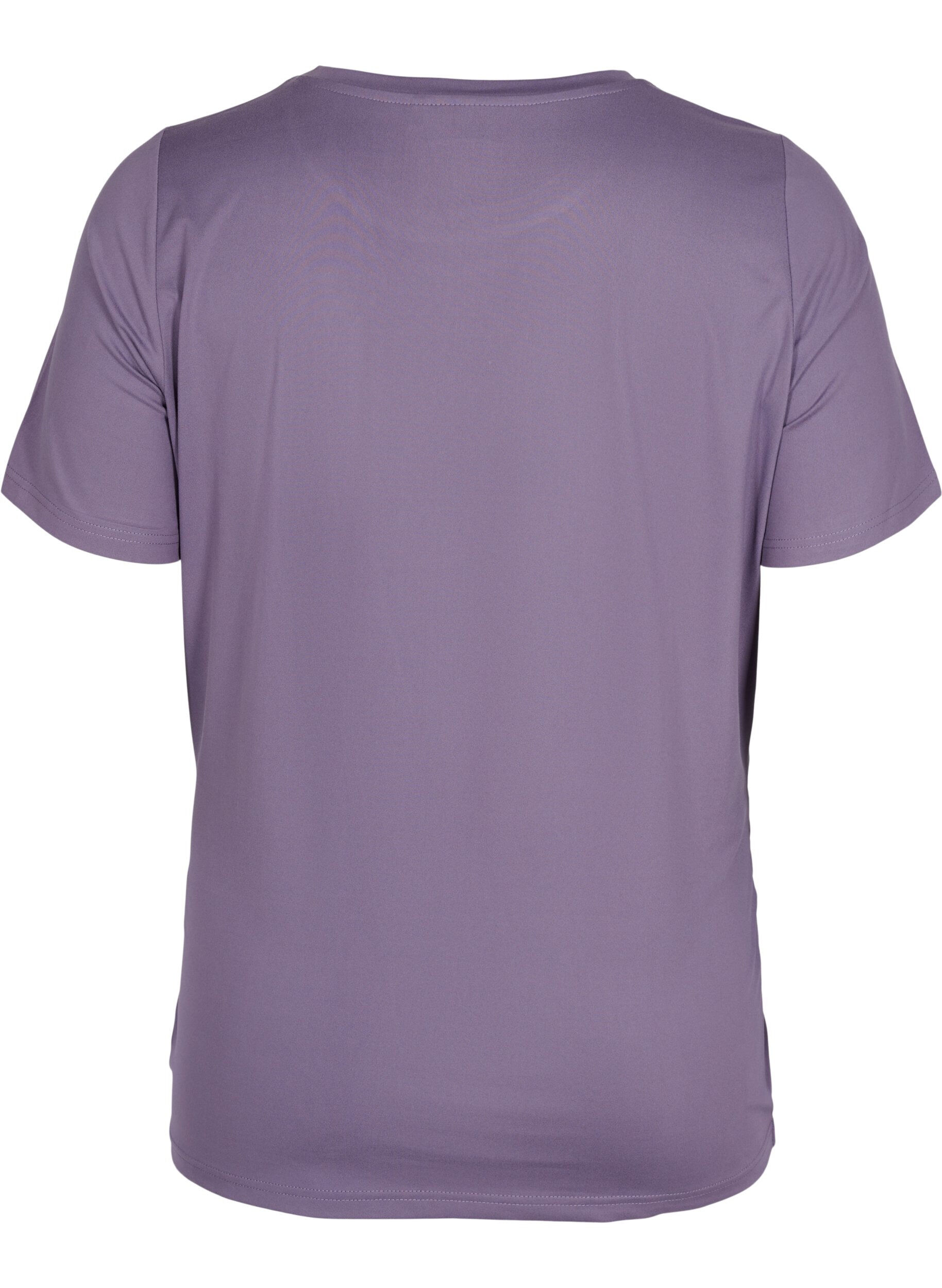 ZizziZwangerschap sport t-shirt, Purple Sage, Packshot image number 1