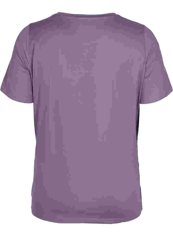 T-shirt d'entraînement de grossesse, Purple Sage, Packshot image number 1