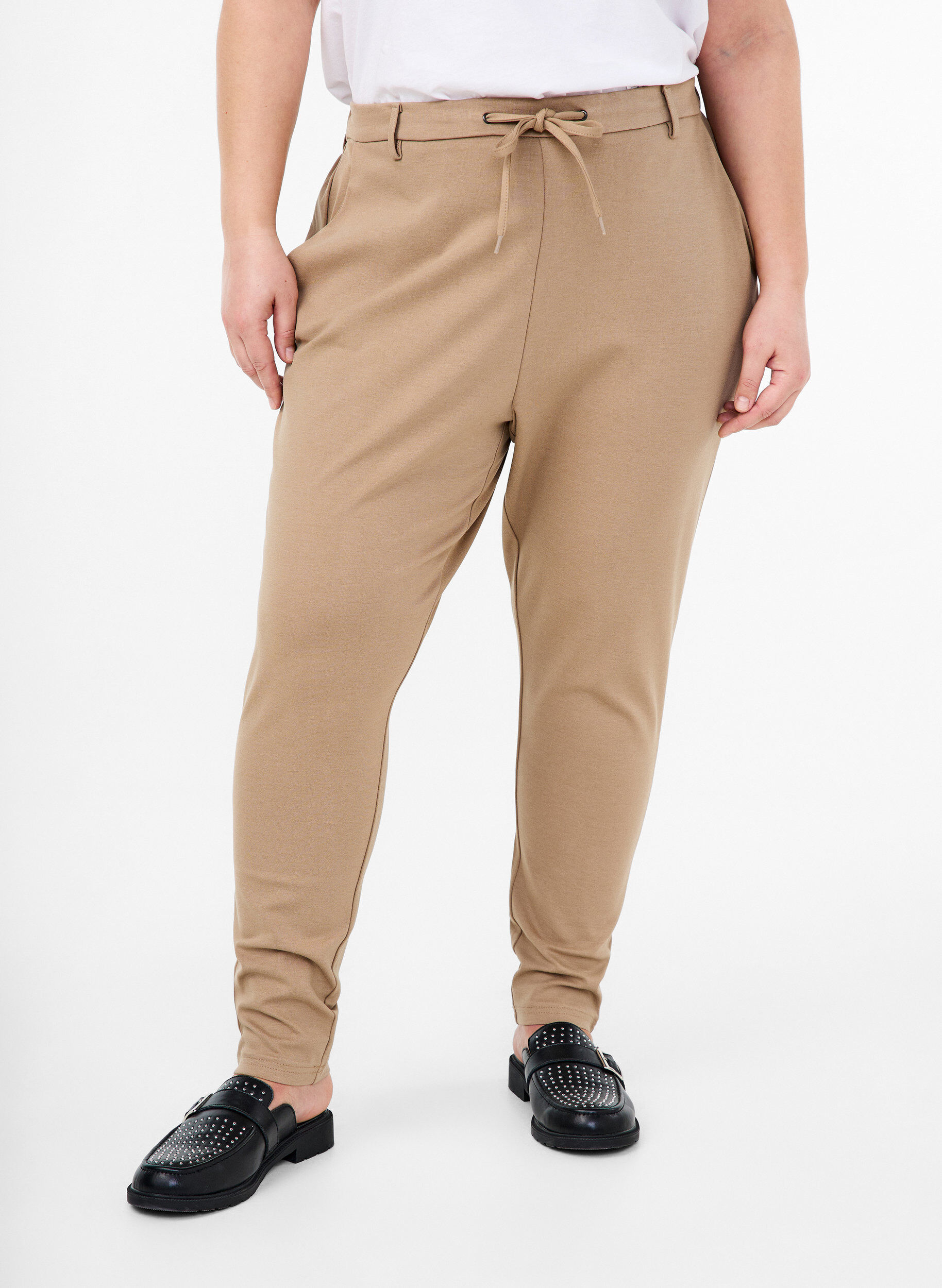 ZizziPantalon Maddison, Beige, Model image number 2
