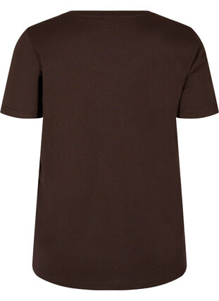 T-shirt en coton bio avec imprimé, Molé, Packshot image number 1
