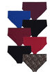 7-pack slip met normale taille, Rood, Packshot image number 1