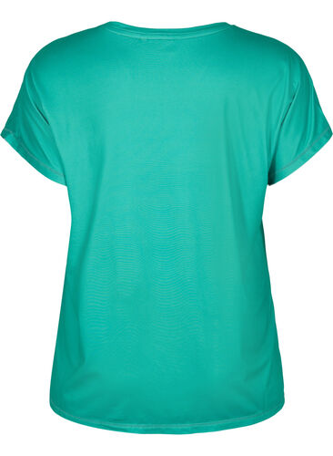 Trainings T-shirt met korte mouwen, Mint, Packshot image number 1