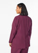 Blazer avec poches et fentes, Bordeaux fonc&eacute;, Model image number 2