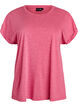 Losse workout T-shirt met korte mouwen, Roze, Packshot image number 0
