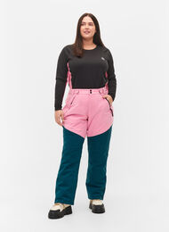 Pantalon de ski avec poches, Sea Pink Comb, Model