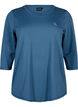 Training blouse met 3/4 mouwen, Blauw, Packshot image number 0