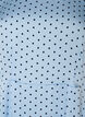 Robe midi &agrave; pois avec encolure carr&eacute;e, Bleu Clair, Packshot image number 2