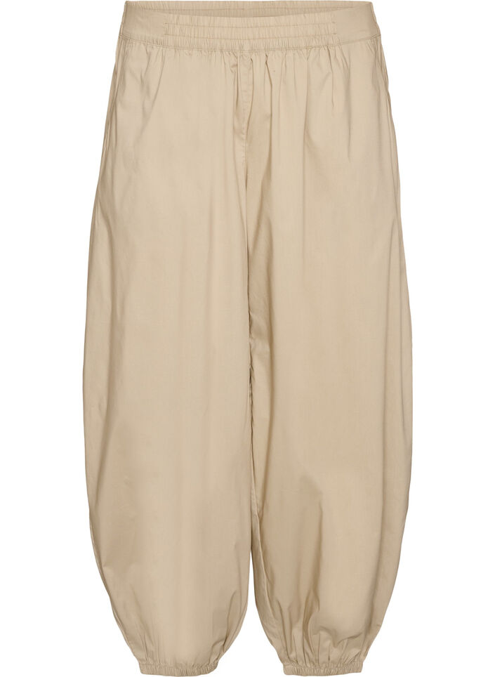 Ballonbroek met zakken en een elastische tailleband, , Packshot image number 0