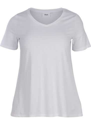 T-shirt basique, Bright White, Packshot image number 0